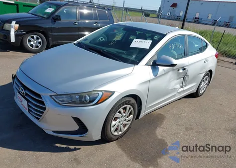2017 Hyundai Elantra Se z USA, uszkodzony, nr VIN 5NPD74LF5HH112053